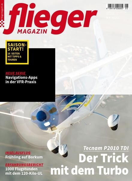 Fliegermagazin – Mai 2021 Cover