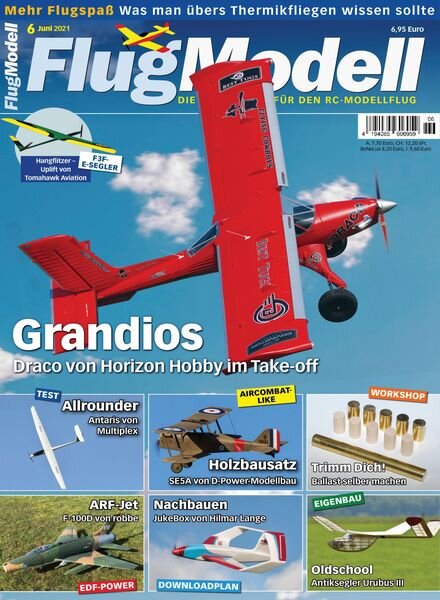 FlugModell – Juni 2021 Cover