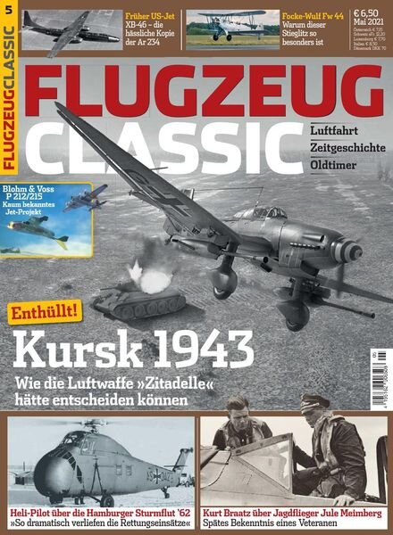 Flugzeug Classic – Mai 2021 Cover