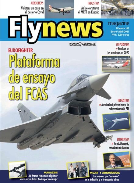 Fly News Magazine – abril 2021 Cover