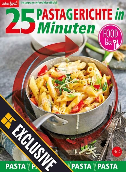 FOODkiss 25 Gerichte in 25 Minuten – 08 Mai 2021 Cover