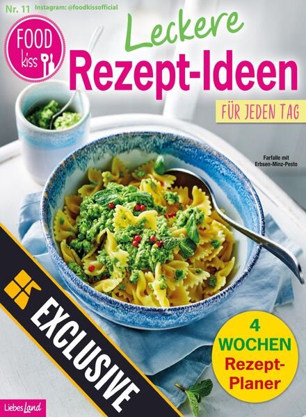 FOODkiss Liebes Land – April 2021 Cover