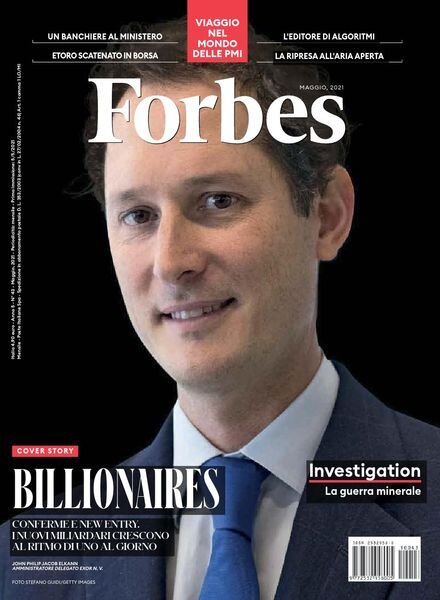 Forbes Italia – Maggio 2021 Cover