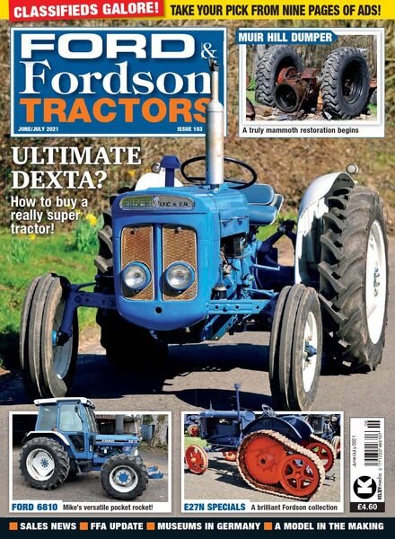 Ford & Fordson Tractors – Issue 103 – June-July 2021 Cover