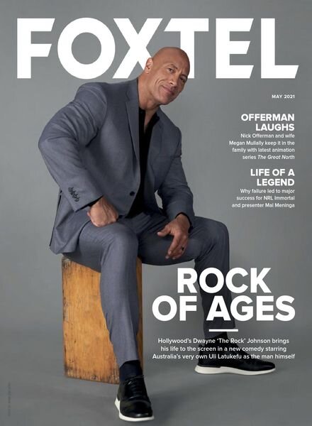 Foxtel Magazine – May 2021 Cover