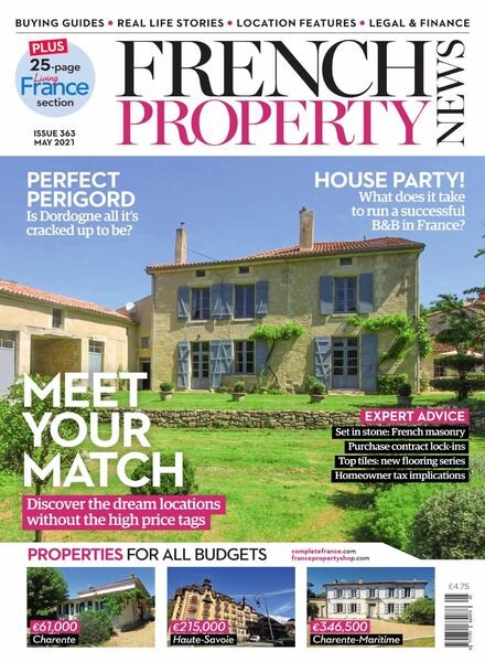 French Property News – May 2021 Cover