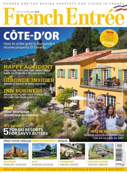 FrenchEntree – Issue 131 – Winter 2019 Cover