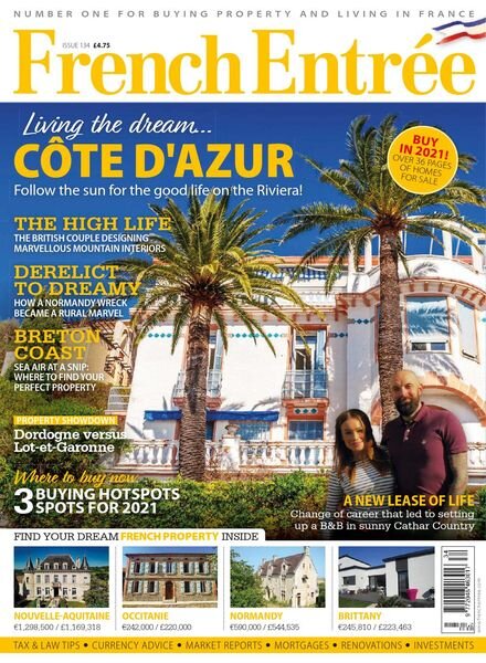 FrenchEntree – Issue 134 – 21 January 2021 Cover