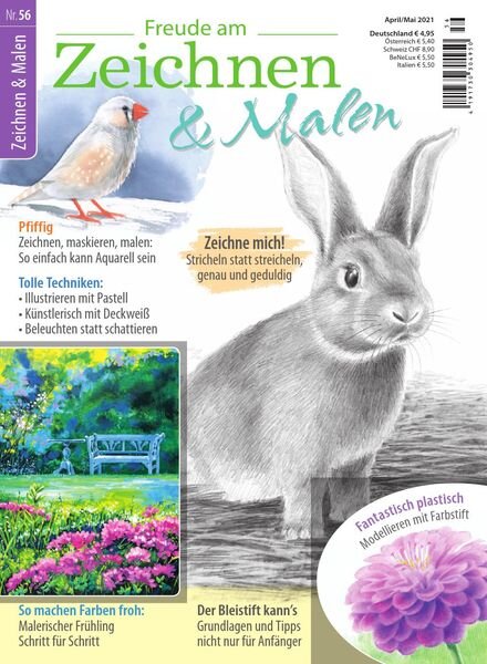 Freude am Zeichnen & Malen – April-Mai 2021 Cover