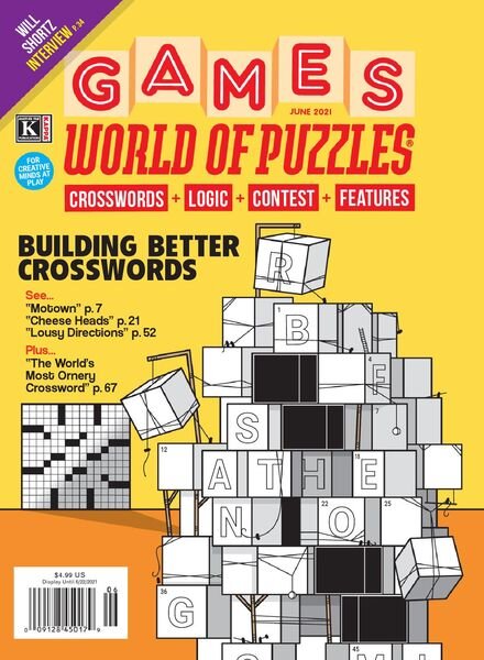 Games World of Puzzles – June 2021 Cover