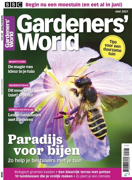 Gardeners’ World Netherlands – mei 2021 Cover