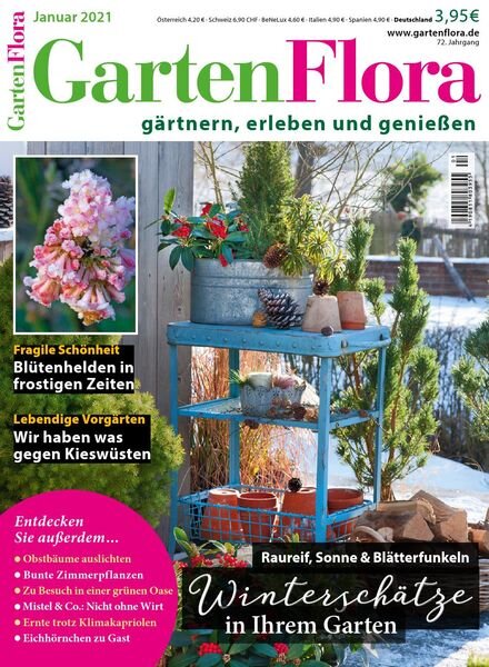 GartenFlora – Januar 2021 Cover