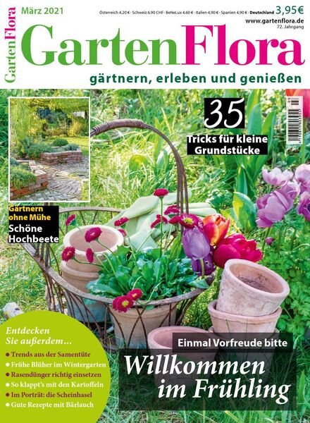 GartenFlora – Marz 2021 Cover