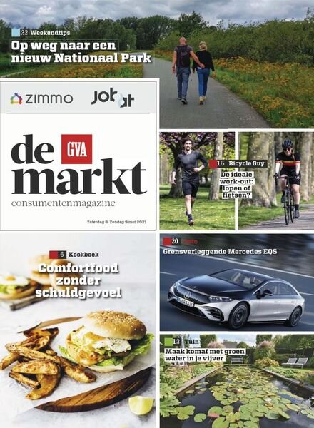 Gazet van Antwerpen De Markt – 08 mei 2021 Cover