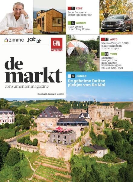 Gazet van Antwerpen De Markt – 15 mei 2021 Cover
