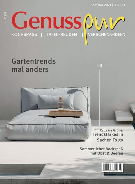 Genuss Pur – April 2021 Cover
