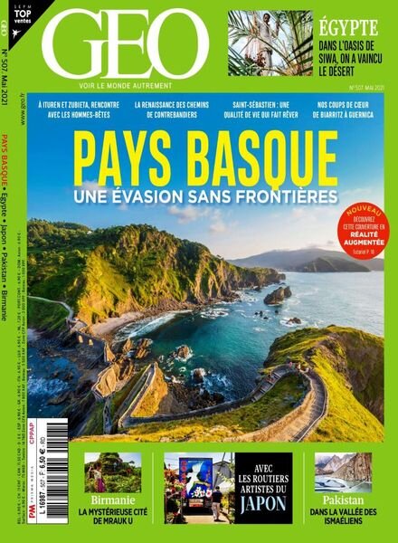 Geo France – Mai 2021 Cover