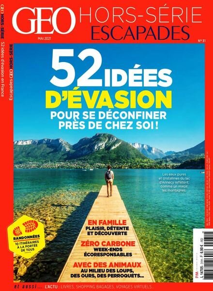Geo – Hors-Serie Escapades – Mai 2021 Cover