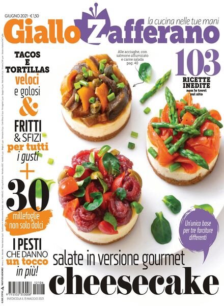 Giallo Zafferano – giugno 2021 Cover