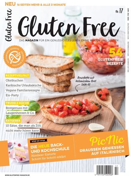 Gluten Free – Juni 2021 Cover