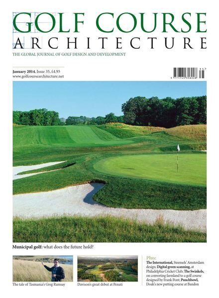 Golf Course Architecture – Issue 35 – January 2014 Cover