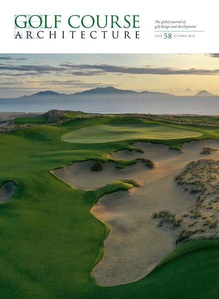 Golf Course Architecture – Issue 58 – October 2019 Cover