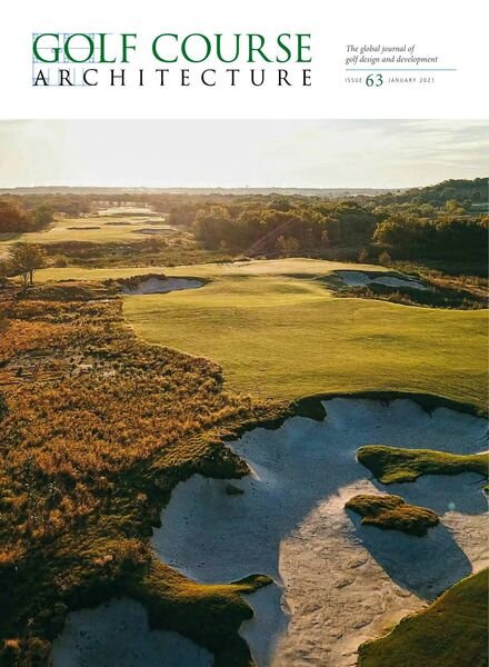 Golf Course Architecture – Issue 63 – January 2021 Cover