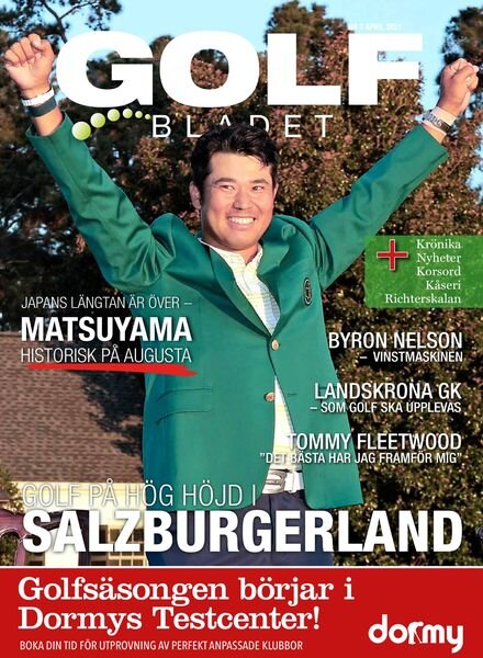 Golfbladet – 26 april 2021 Cover