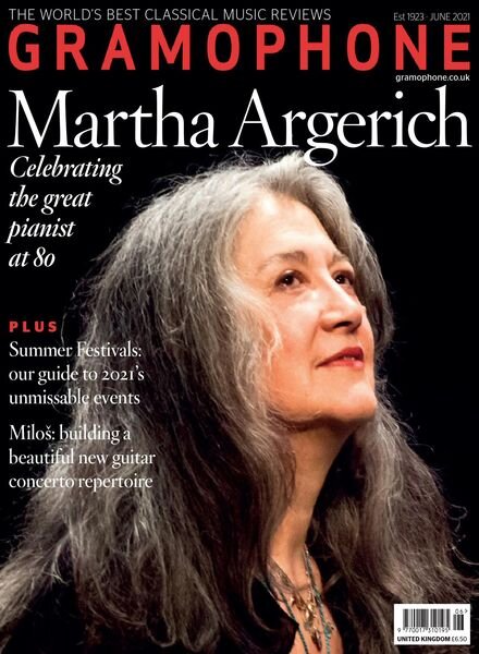 Gramophone – June 2021 Cover