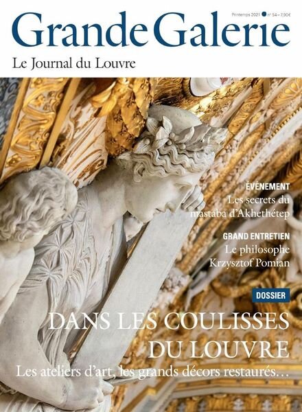 Grande Galerie – Printemps 2021 Cover