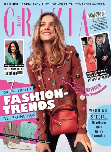 GRAZIA – 22 April 2021 Cover