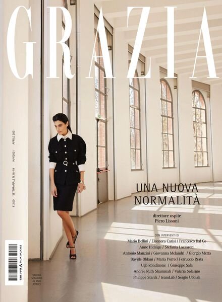 Grazia Italia – 15 aprile 2021 Cover