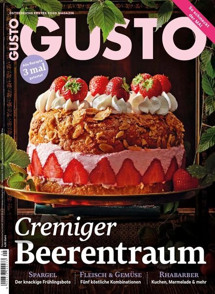 Gusto – Mai 2021 Cover