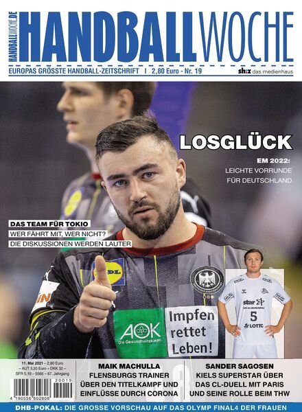 HANDBALLWOCHE – 11 Mai 2021 Cover