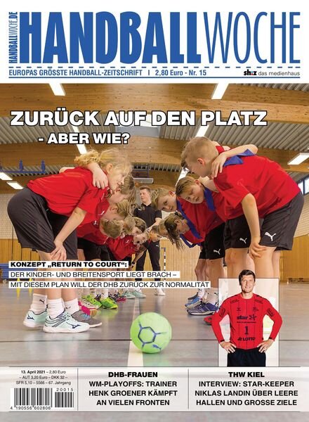 HANDBALLWOCHE – 13 April 2021 Cover