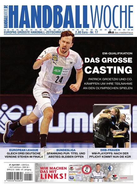 HANDBALLWOCHE – 27 April 2021 Cover