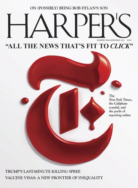Harper’s Magazine – May 2021 Cover