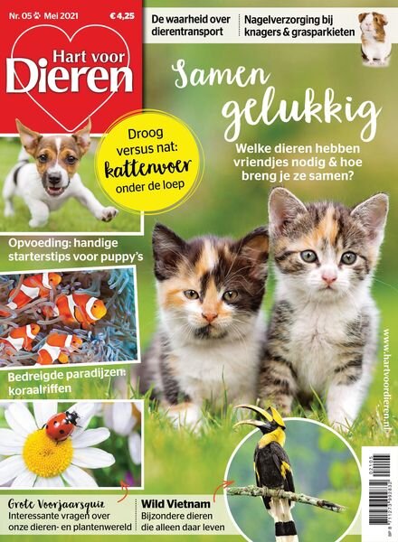 Hart voor Dieren – mei 2021 Cover