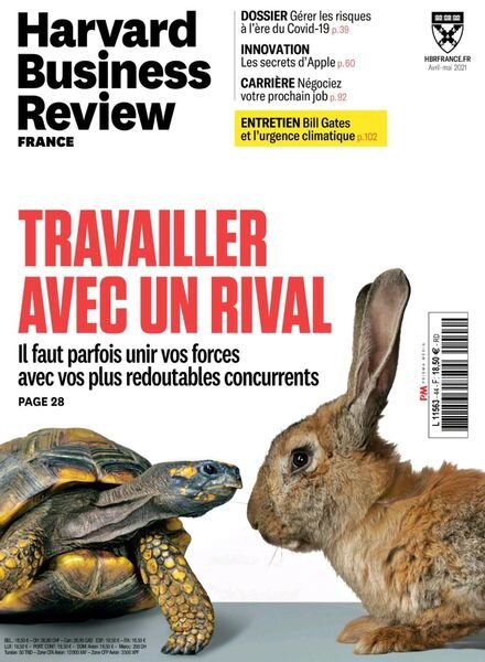 Harvard Business Review France – Avril-Mai 2021 Cover