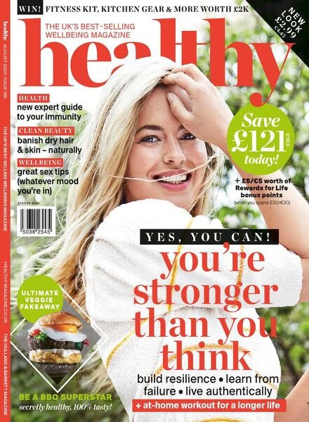 Healthy Magazine – August 2020 Cover