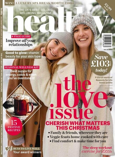 Healthy Magazine – December 2020 – January 2021 Cover