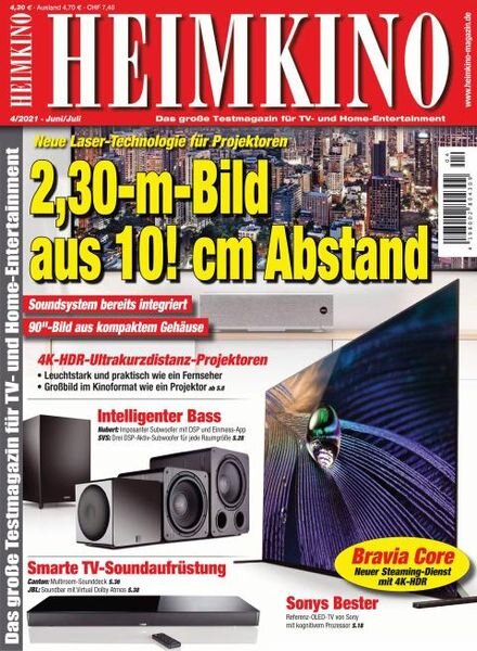 HEIMKINO – Mai 2021 Cover