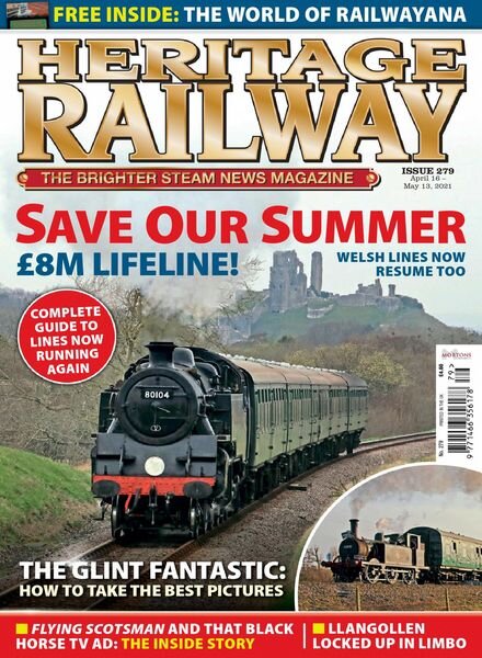 Heritage Railway – April 2021 Cover