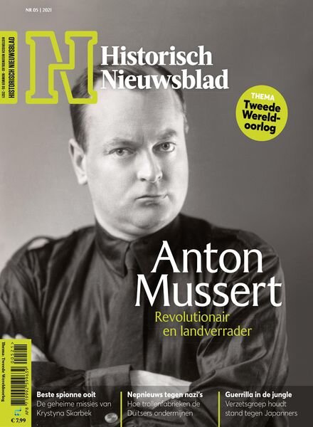 Historisch Nieuwsblad – mei 2021 Cover