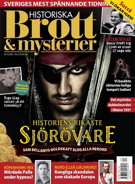 Historiska Brott & Mysterier – april 2021 Cover