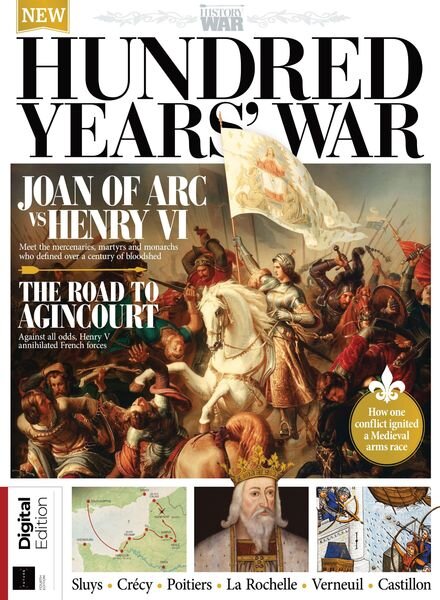 History of War Book of the Hundred Years’ War – April 2021 Cover