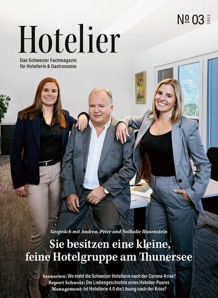 Hotelier – April 2021 Cover