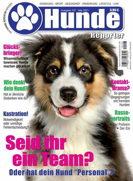 Hunde-Reporter – 30 April 2021 Cover
