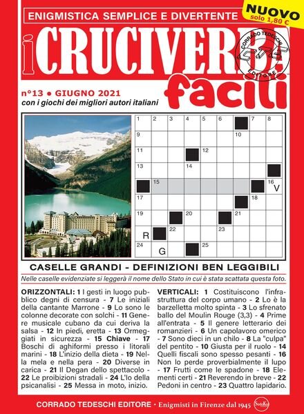 I Cruciverba Facili – giugno 2021 Cover