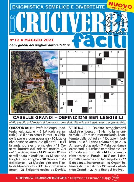 I Cruciverba Facili – maggio 2021 Cover